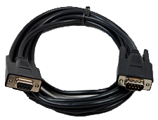 RS- 232 communications cable. Part Number: 0900-0003